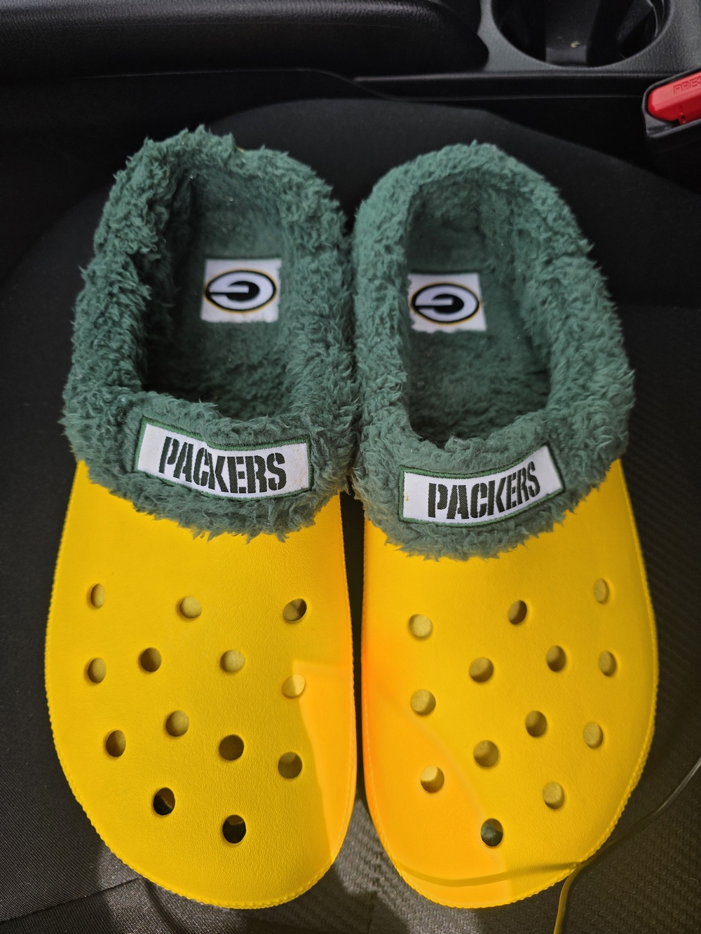 Crocs Green Bay Packers Lined Clogs Men's 11